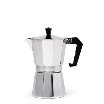 Primula Classic Stovetop Espresso and Coffee Maker, Moka Pot for Italian and Cuban Café Brewing, Gr...