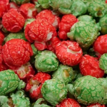 Gourmet Christmas Kettle Corn Popcorn Sweet Salty Holiday Snack