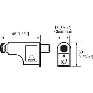 Soft-Close Cabinet Door Dampers - Adjustable Speed, 5-Pack