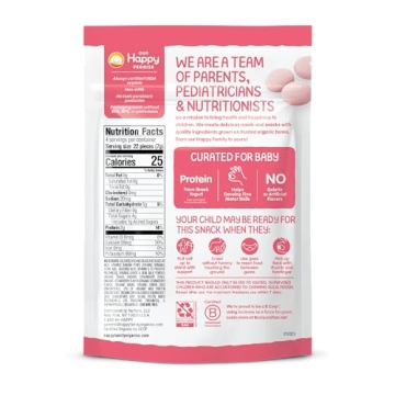 Happy Baby Organic Greek Yogis Freeze-Dried Snacks for All