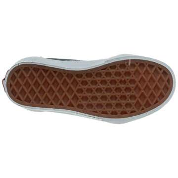 Vans Kids Old Skool V Skate Shoe Navy/True White 1 M US Little Kid