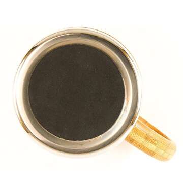 Eco-Friendly MyHomeIdeas Stainless Steel Bamboo Mug