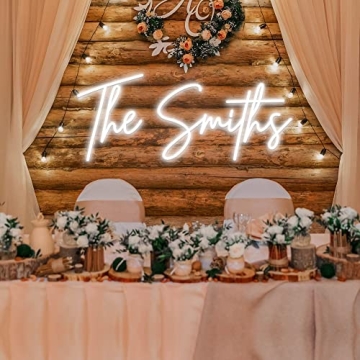 Custom Neon Signs - Personalized Bright Led Lights for Events & Home Decor