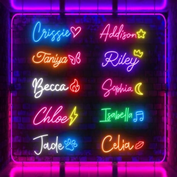Custom Neon Signs for Home Decor and Events