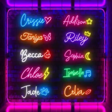 Custom Neon Signs for Home Decor and Events
