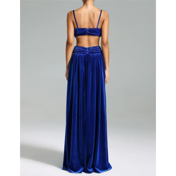 Elegant BELLA BARNETT Velvet Dress for Women Evening Party