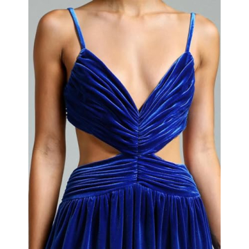 Elegant BELLA BARNETT Velvet Dress for Women Evening Party