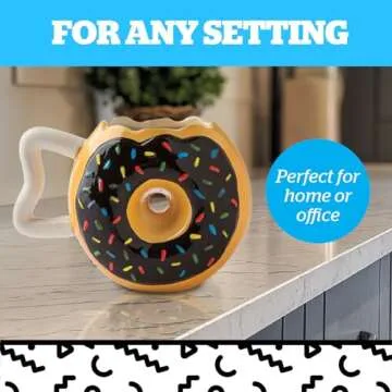 BigMouth Donut Mug - Fun & Unique Gift for All