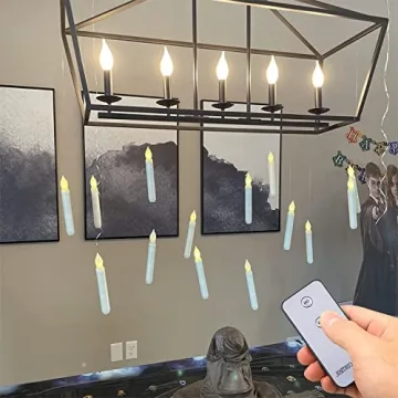 Battery Operated Taper Candles Set with Remote - Amagic