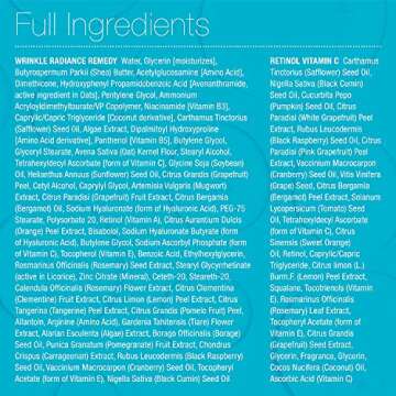 MD Complete Wrinkle Retinol Duo| Professional Dermatologist Skincare Includes Wrinkle & Radiance Remedy PLUS 1.0 fl oz and Retinol Vitamin C Concentrate with Retinol and Vitamin C 0.5 fl oz Set of Two