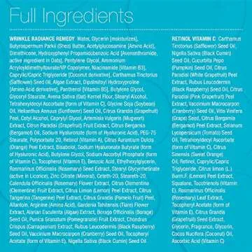 MD Complete Wrinkle Retinol Duo| Professional Dermatologist Skincare Includes Wrinkle & Radiance Remedy PLUS 1.0 fl oz and Retinol Vitamin C Concentrate with Retinol and Vitamin C 0.5 fl oz Set of Two