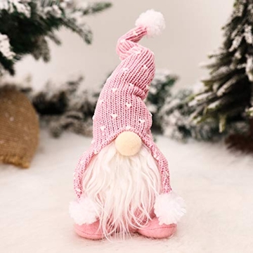 Handmade Plush Christmas Gnome Dolls - 3Pcs Set