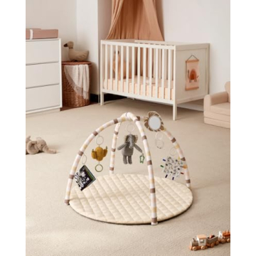 Blissful Diary Baby Play Gym Mat for Sensory Learning