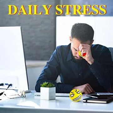 30 Pcs Face Stress Balls,2.5" Funny Face Squeeze Balls,Stress Relief Balls for Gifts,Kids,Party Favors,Present Fillers,Coworkers