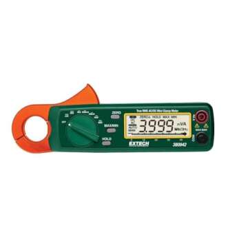 Extech 380942 True RMS 30 Amp AC/DC Mini Clamp Meter