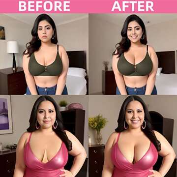 TwiinsBra Breast Lift Tape - 3 Pairs w/Nipple Covers - Boob Tape - Boobtape (Caramel, C-D)