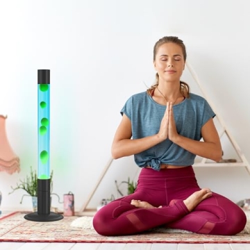 Liquid Motion Lamp 30-Inch Unique Blue Red Design