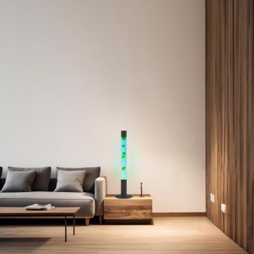 Liquid Motion Lamp 30-Inch Unique Blue Red Design