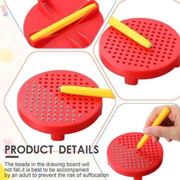 Epakh 3 Pack Magnetic Drawing Board for Kids Magnet Toys for Toddlers Airplane Travel Road Trip Car ...