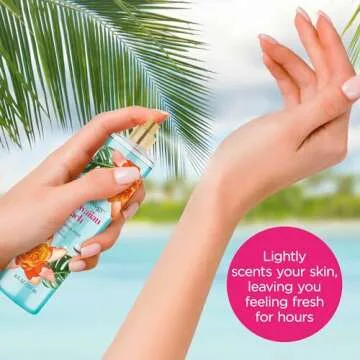 Bodycology Long-Lasting Fragrance Body Mist, Hawaiian Beach, 8 fl oz