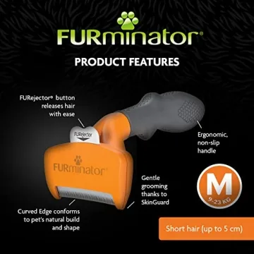 FURminator deShedding Tool for Medium Short-Haired Dogs