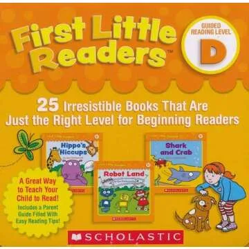 First Little Readers Parent Packs Complete Set (5 packs) - Guided Reading Level A, B, C, D, E&F
