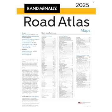 The Rand McNally 2025 Road Atlas - Your Ultimate Travel Companion