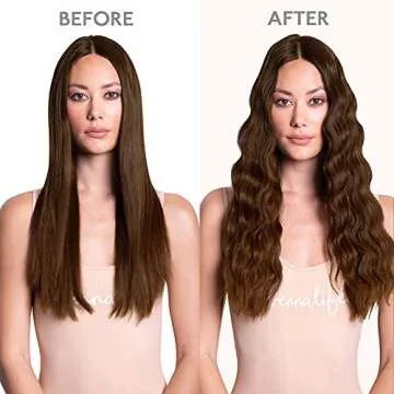 WENNALIFE Wire Hair Extensions (Increase 50% Lifespan) Real Human Hair 20 inch 110g Chocolate Brown Remy Wire Hair Extensions Invisible Transparent Fish Line Straight Real Hair Extensions