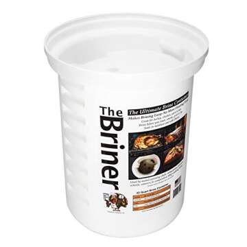 The Briner 22 Quart Container for Perfectly Flavored Meats