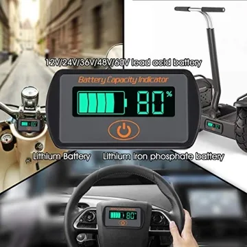 Battery Monitor for Accurate Battery Testing DC12V to 60V