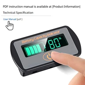 Battery Monitor for Accurate Battery Testing DC12V to 60V