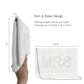 Stylish MRS Clutch for Wedding Day - Elegant Bridal Purse