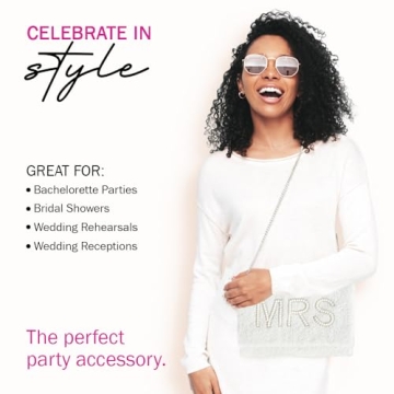 Stylish MRS Clutch for Wedding Day - Elegant Bridal Purse