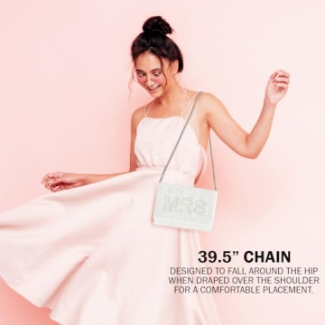 Stylish MRS Clutch for Wedding Day - Elegant Bridal Purse