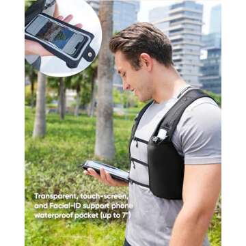 Zelvot Running Hydration Vest for Comfort and Safety