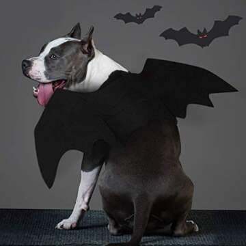 Rypet Dog Bat Costume for Halloween Fun
