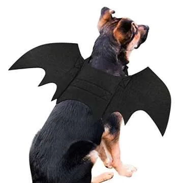 Rypet Dog Bat Costume for Halloween Fun