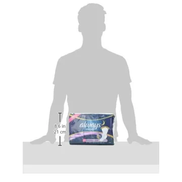 Always Maxi Size 5 Overnight Pads – 54 Count Unscented Pack