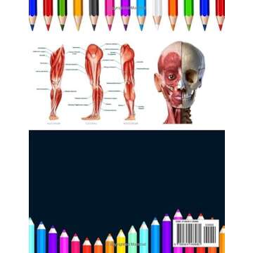 Musculoskeletal Anatomy Coloring Book: Now you can learn and master the muscular system with ease wh...