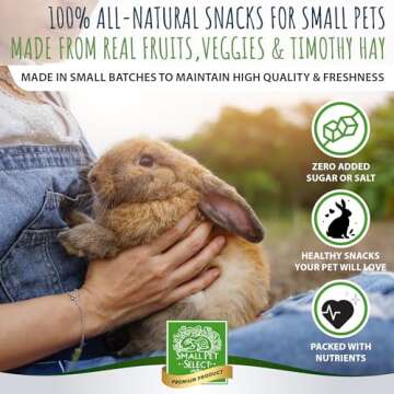 Small Pet Select Healthy Snackers Banana - All Natural Treat