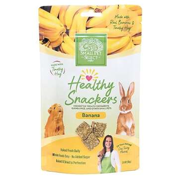 Small Pet Select Healthy Snackers Banana Treats for Pets