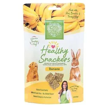 Small Pet Select Healthy Snackers Banana Treats for Pets