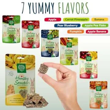 Small Pet Select Healthy Snackers Banana Treats for Pets