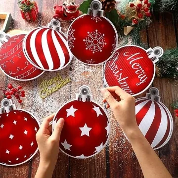 Vibrant Huwena Christmas Decorations for Your Garden