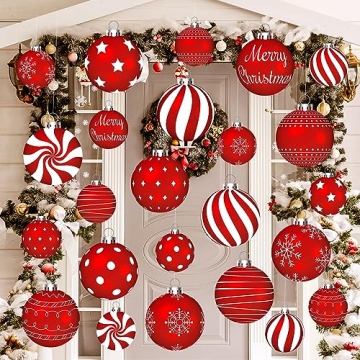 Vibrant Huwena Christmas Decorations for Your Garden