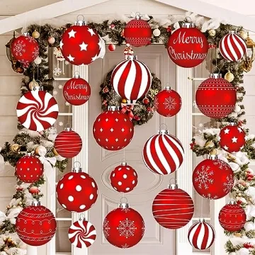 Vibrant Huwena Christmas Decorations for Your Garden