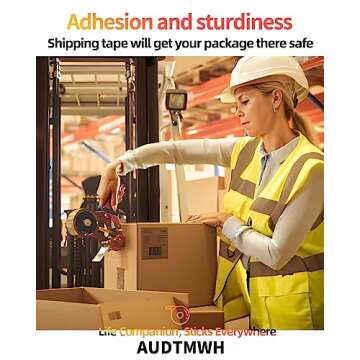 AUDTMWH Heavy Duty Packing Tape - Clear & Reliable