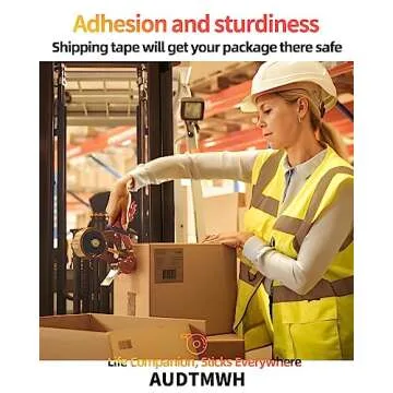 AUDTMWH Heavy Duty Packing Tape - Clear & Reliable