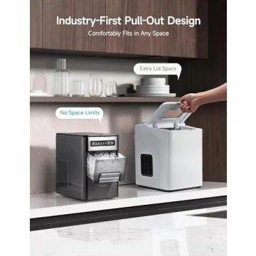 Compact HiCOZY Ice Maker - Quick and Convenient
