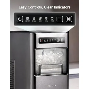 Compact HiCOZY Ice Maker - Quick and Convenient